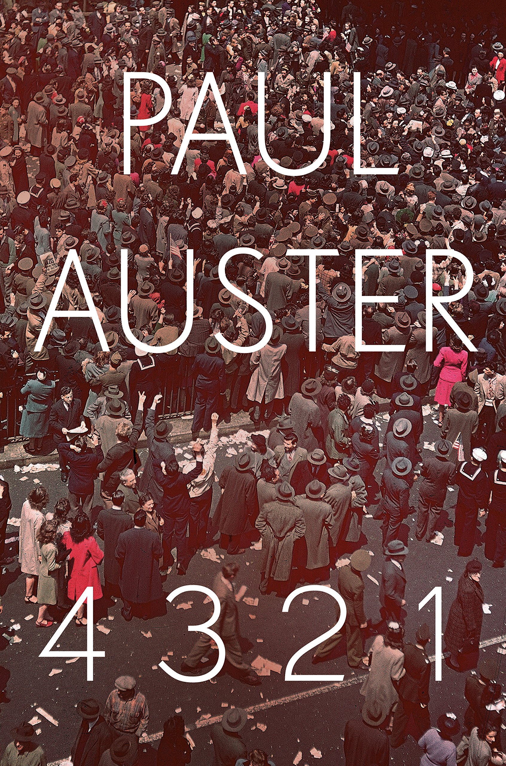 couverture 4321 de Paul Auster