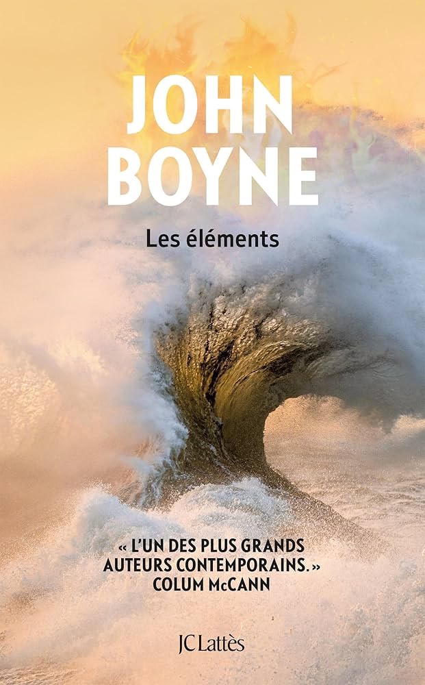 couverture Les éléments de John Boyne